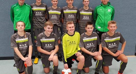 U15 I mit dem 6.Platz beim Weihnachtsturnier in Gnarrenburg